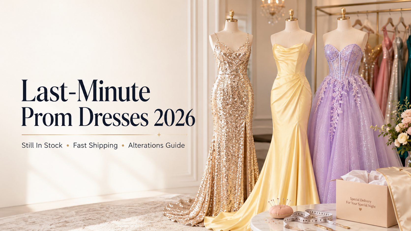 Last-minute prom dresses 2026 in stock with fast shipping and quick alteration options