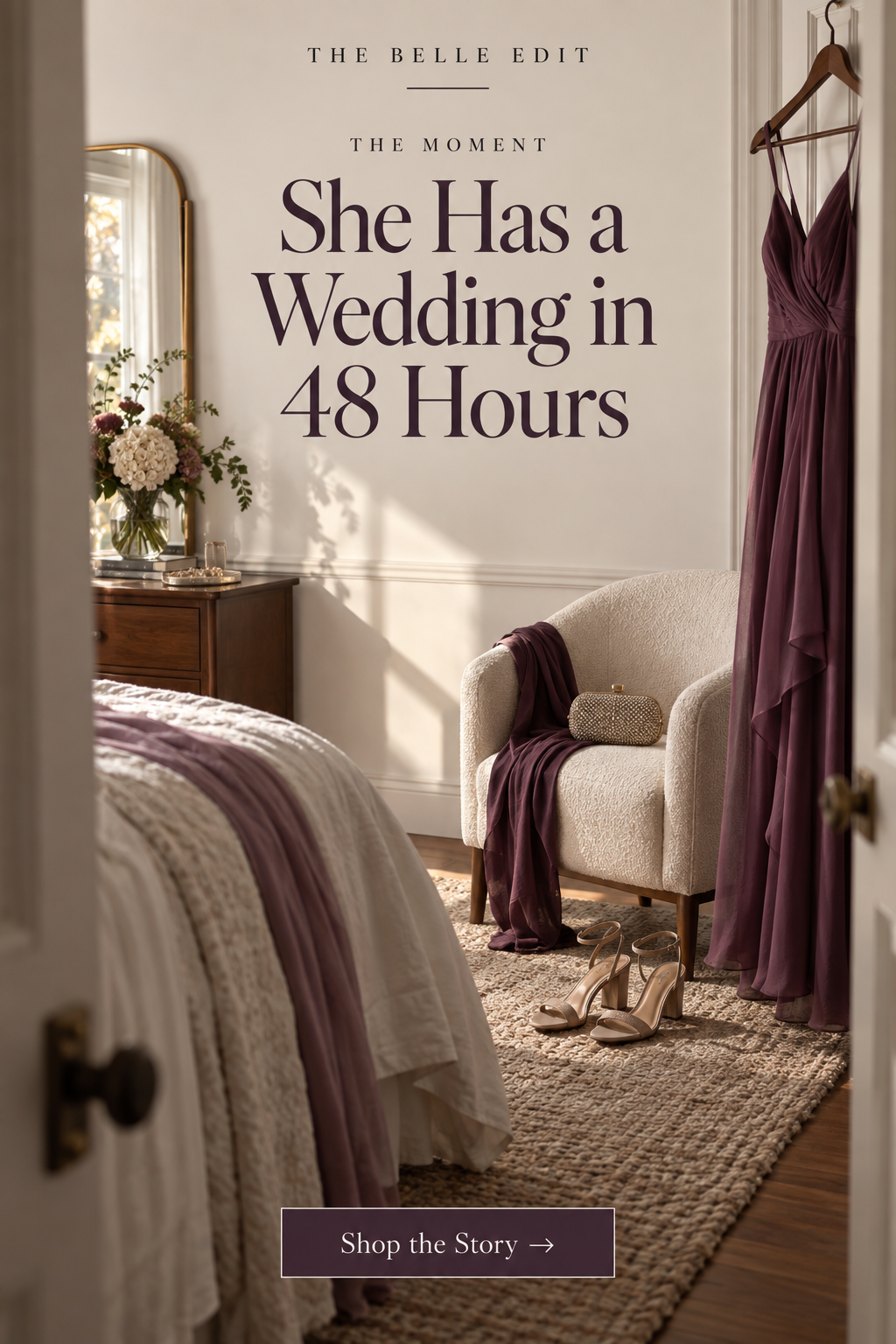 She Has a Wedding in 48 Hours